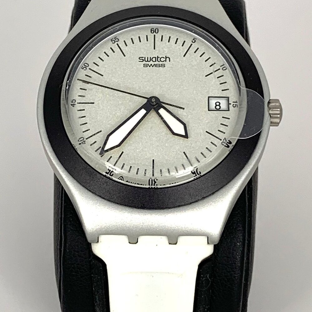 Designer Swatch Watch 40th Anniversary James Bond 007 "Live and Let Die" #YGS401